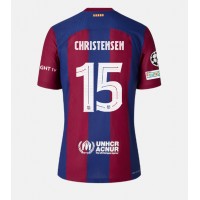 Fotbalové Dres Barcelona Andreas Christensen #15 Domácí 2023-24 Krátký Rukáv